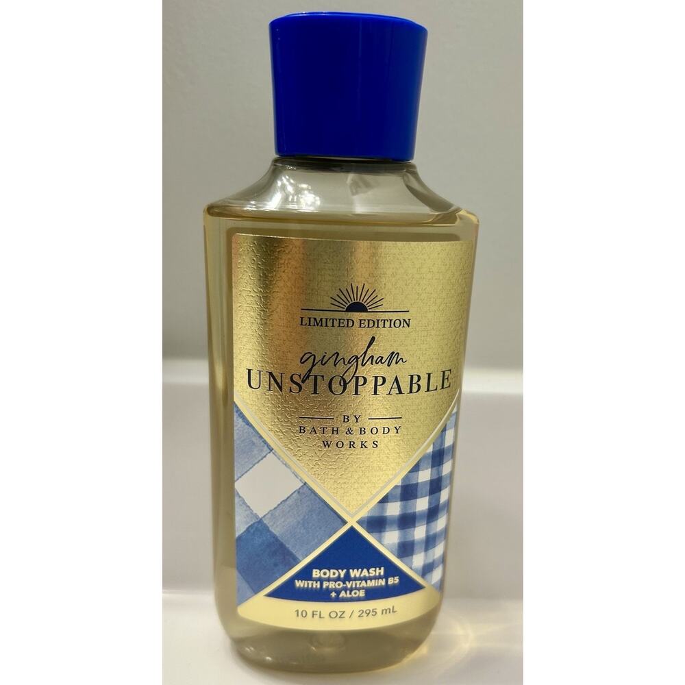 Bath & Body Works Gingham Unstoppable ~ Shower Gel 10 fl oz New